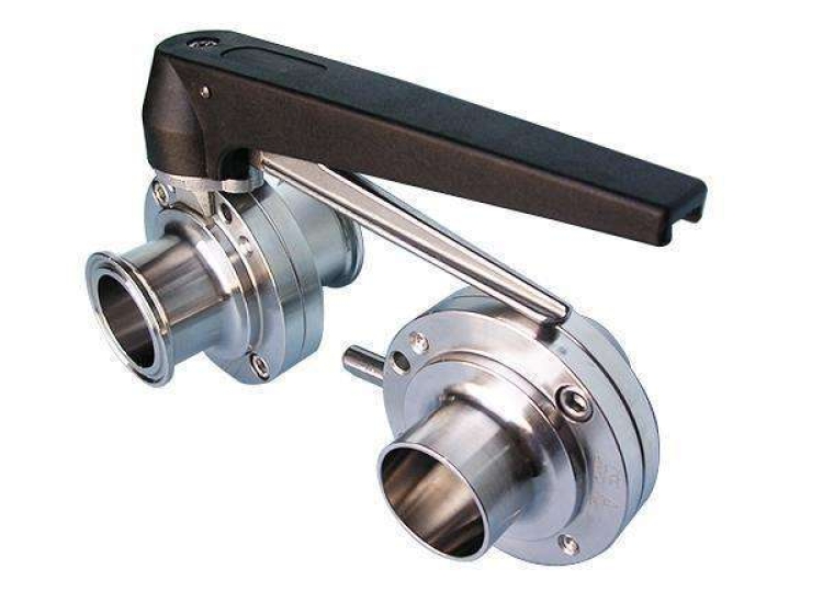 VAN BƯỚM KẾT NỐI CLAMP, VAN BƯỚM 2 ĐẦU CLAMP