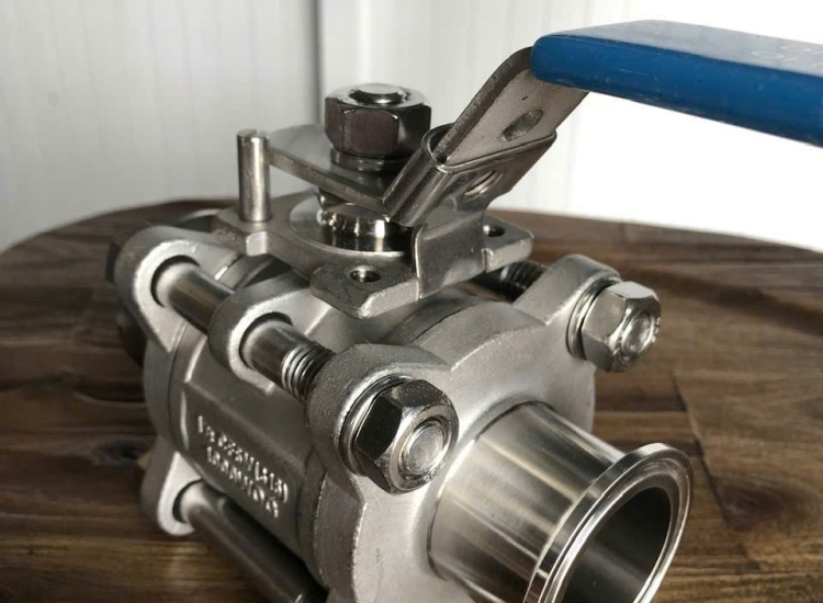 VAN BI INOX VI SINH 3 PC KẾT NỐI CAMP