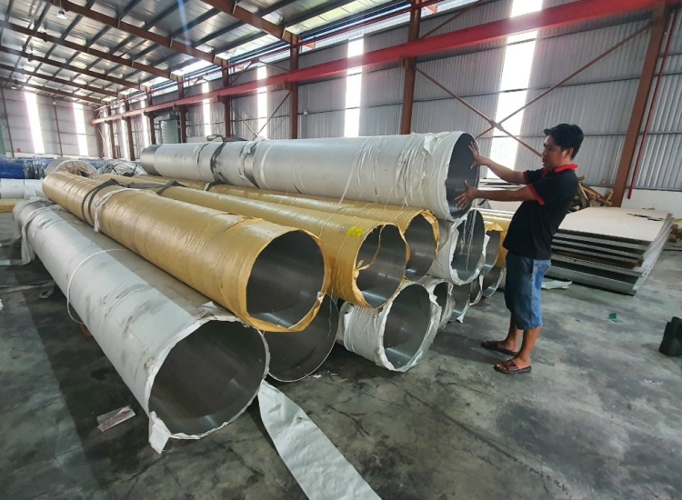 ỐNG ĐÚC INOX 310S - 12" - 323.85 DÀY 4.57|9.52|12.7MM