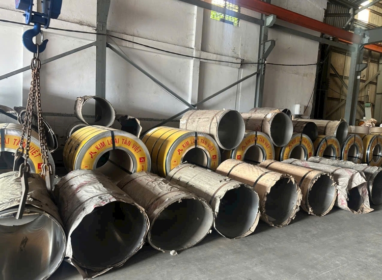 CUỘN INOX 201 BA/2B DÀY 0.5MM