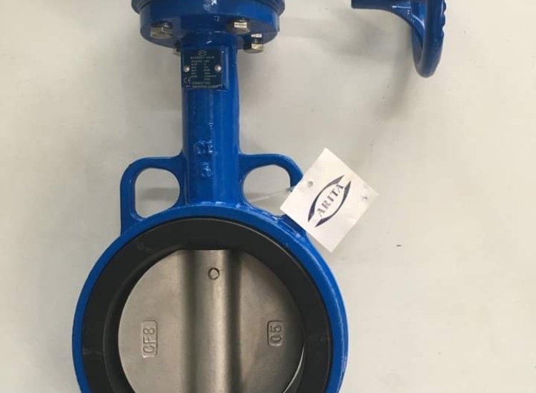 VAN BƯỚM TAY QUAY GANG CI | ARITA | CBV-G-UF-PN16/CAST IRON BUTTERFLY VALVE GEAR OPERATOR WAFER TYPE PN16
