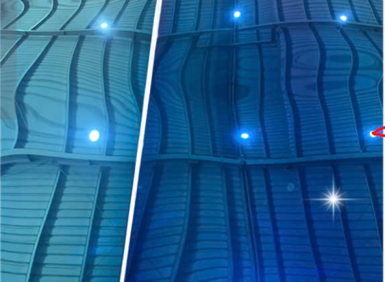 TẤM INOX GƯƠNG MÀU XANH